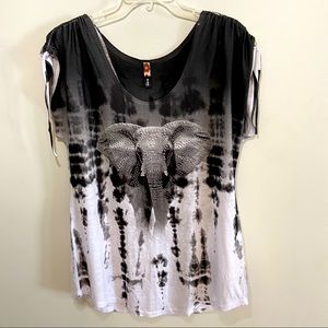 Big Bang studded elephant top XL Discontinued